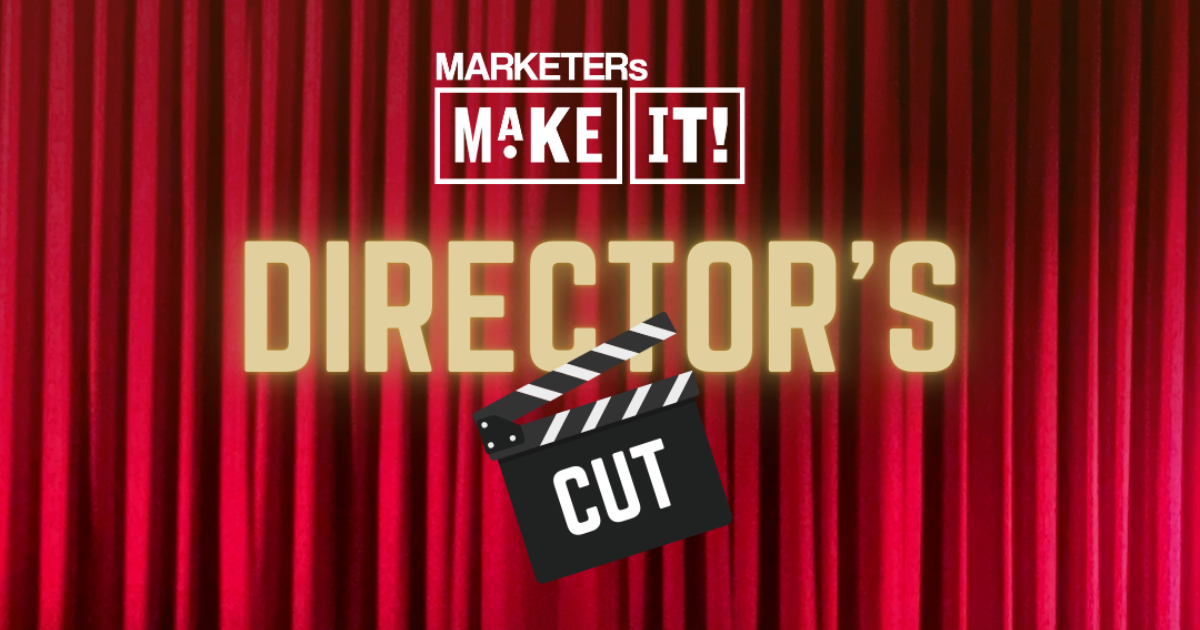 Director's Cut MAKEIT!: NOOO è media partner del nuovo evento del MARKETERs Club a Venezia
