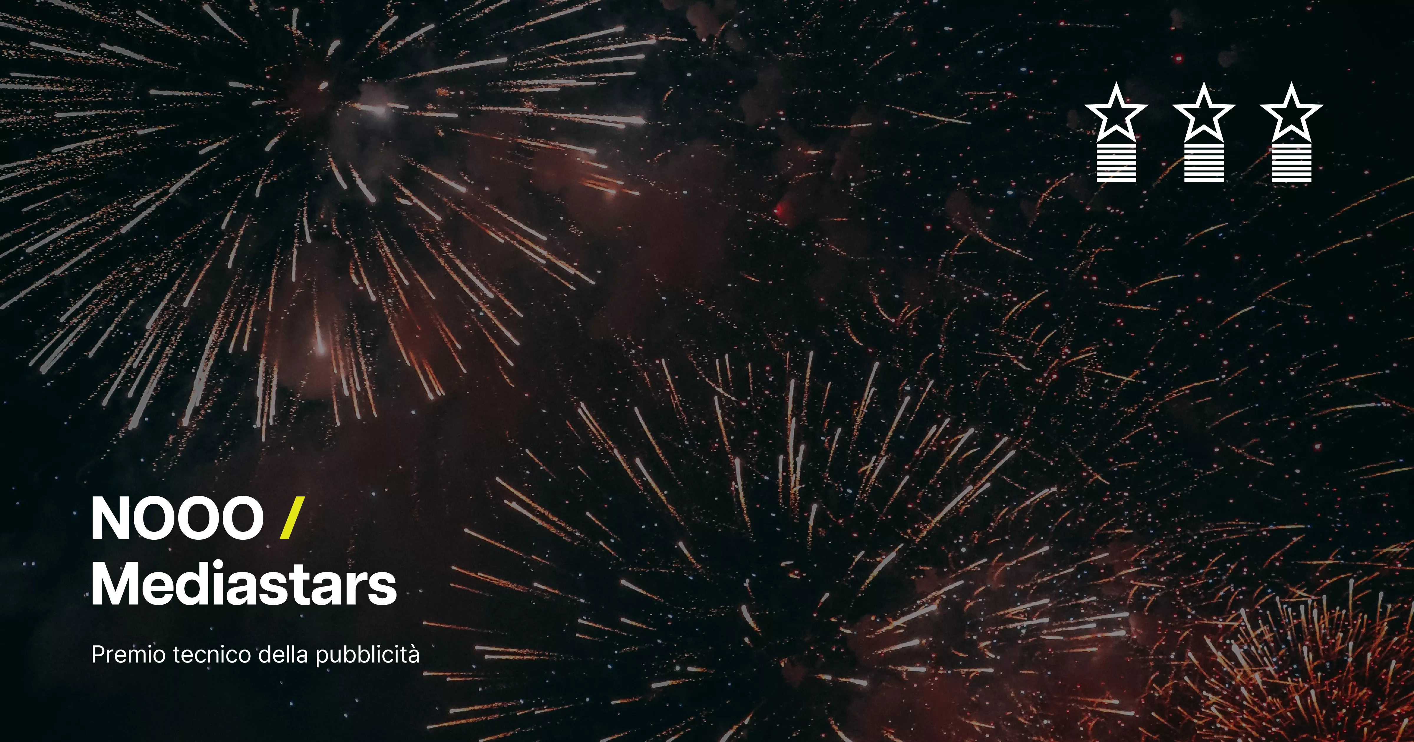 Tre Special Stars e due shortlist: la creatività di NOOO in evidenza anche al Premio Mediastars